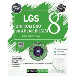 LGS Din Kültürü ve Ahlak Bilgisi Ders İşleme Föyü - Kolektif - Pegem Akademi Yayıncılık