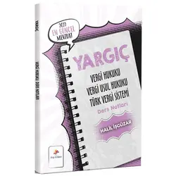 2022 Yargıç Vergi Hukuku, Vergi Usul Hukuku, Türk Vergi Sistemi Ders Notları