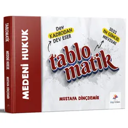 Medeni Hukuk Tablomatik Konu Anlatımı - Mustafa Dinçdemir - Dizgi Kitap