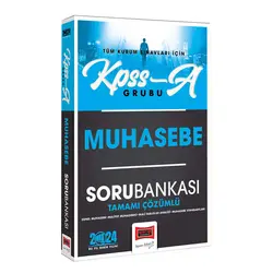 Yargı Yayınları 2024 KPSS A Grubu Muhasebe Soru Bankası