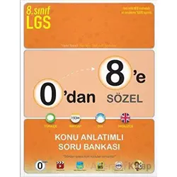 Tonguç 0’dan 8’e Sözel Konu Anlatımlı Soru Bankası
