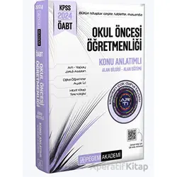 2024 KPSS ÖABT Okul Öncesi Öğretmenliği Konu Anlatımlı - Kolektif - Pegem Akademi Yayıncılık