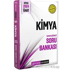 2024 KPSS ÖABT Kimya Tamamı Çözümlü Soru Bankası - Kolektif - Pegem Akademi Yayıncılık