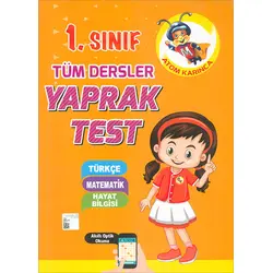 1. Sınıf Tüm Dersler Yaprak Test Atom Karınca Yayınları