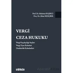 Vergi Ceza Hukuku - Mahmut Kaşıkcı - On İki Levha Yayınları