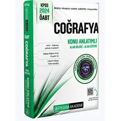 2024 KPSS ÖABT Coğrafya Konu Anlatımlı - Kolektif - Pegem Akademi Yayıncılık