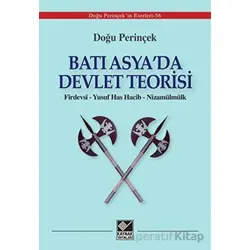 Batı Asyada Devlet Teorisi - Doğu Perinçek - Kaynak Yayınları