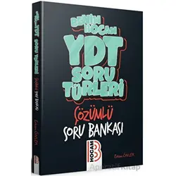 YDS YDT Soru Türleri Soru Bankası Çözümlü Erkan Önler