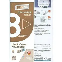 Pergel 8.Sınıf Din Kültürü ve Ahlak Bilgisi Yaprak Test
