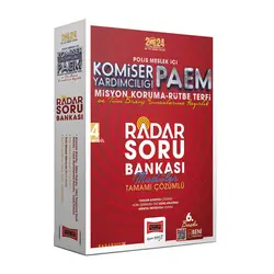 Yargı Yayınları 2024 Polis Meslek İçi PAEM Komiser Yardımcılığı Misyon Koruma Soru Bankası Seti