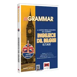 Yargı Yayınları 2024 Inside English A1 Grammar İngilizce Dil Bilgisi Kitabı