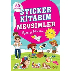 Mevsimler - Sticker Kitabım - Kolektif - Bıcırık Yayınları