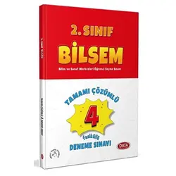 Data 2. Sınıf Bilsem Tamamı Çözümlü Fasikül 4 Deneme Sınavı
