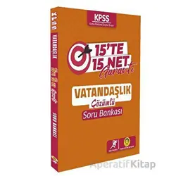 KPSS Vatandaşlık 15 Te 15 Net Soru Bankası - Kolektif - Tasarı Eğitim Yayınları