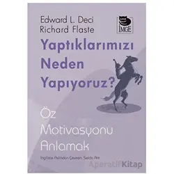 Yaptıklarımızı Neden Yapıyoruz? - Richard Flaste - İmge Kitabevi Yayınları