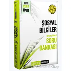 2024 KPSS ÖABT Sosyal Bilgiler Tamamı Çözümlü Soru Bankası - Kolektif - Pegem Akademi Yayıncılık