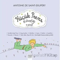 Küçük Prens Kitaplığı - 9 Kitaplık Kutulu Set - Antoine de Saint-Exupery - 1001 Çiçek Kitaplar