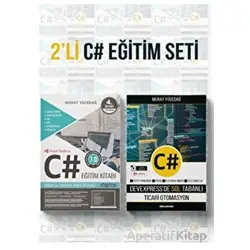 Yeni Bas¸layanlar ic¸in 2li C# Egˆitim Seti (2 Kitap) - Murat Yücedağ - Dikeyeksen Yayın Dağıtım