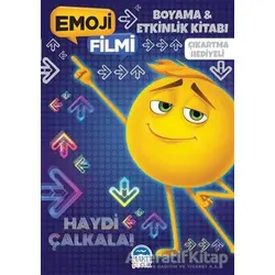 Emoji Filmi Boyama ve Etkinlik Kitabı - Cordelia Evans - Martı Çocuk Yayınları