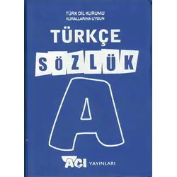 Türkçe Sözlük Mavi Kapak Açı Yayınları