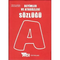 Deyimler ve Atasözleri Sözlüğü Açı Yayınları