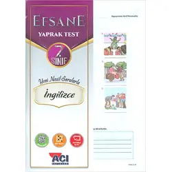 Açı 7.Sınıf İngilizce Efsane Yaprak Test