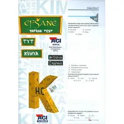 Açı Yayınları YKS TYT Kimya Yaprak Test