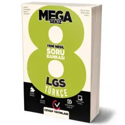 Cevap 8.Sınıf LGS Mega Türkçe Yeni Nesil Soru Bankası