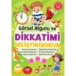 Görsel Algımı ve Dikkatimi Geliştiriyorum - Tuba Öztürk - Beyaz Balina Yayınları
