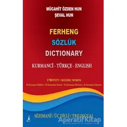 Ferheng Sözlük Dictionary - Mücahit Özden Hun - Alter Yayıncılık