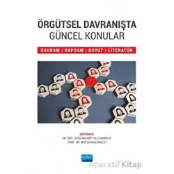 Örgütsel Davranışta Güncel Konular - Kolektif - Nobel Akademik Yayıncılık
