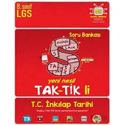 Tonguç 8. Sınıf T.C. İnkılap Tarihi ve Atatürkçülük Taktikli Soru Bankası