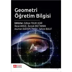 Geometri Öğretim Bilgisi - Kolektif - Pegem Akademi Yayıncılık