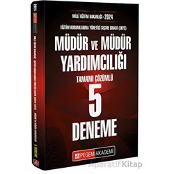 2025 Milli Eğitim Bakanlığı (EKYS) Müdür ve Müdür Yardımcılığı Tamamı Çözümlü 5 Deneme