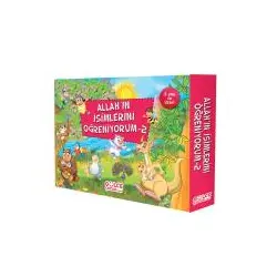 Allah’ın İsimlerini Öğreniyorum - 2 (10 Kitap Takım) - Nur Kutlu - Timaş Gülce Çocuk