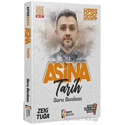2024 KPSS Aşina Tarih Tamamı Video Çözümlü Soru Bankası İsem Yayınları
