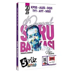Yargı Yayınları 2024 KPSS-ALES-DGS-TYT-AYT-MSÜ Tamamı Çözümlü Paragraf Soru Bankası
