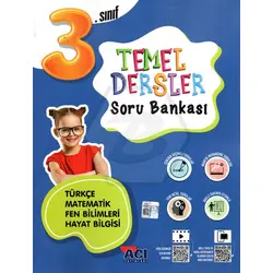 3. Sınıf Temel Dersler Soru Bankası Açı Yayınları