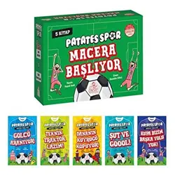Patatesspor Macera Başlıyor (5 Kitap+Soru Kitapçığı) - Yusuf Asal - Nesil Çocuk Yayınları