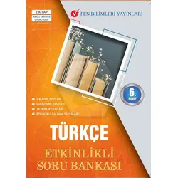 Fen Bilimleri Yayınları 6.Sınıf Türkçe Etkinlikli Soru Bankası
