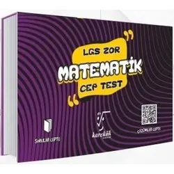 Karekök 8. Sınıf LGS Matematik Zor Cep Test