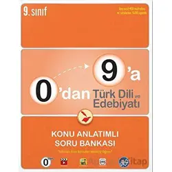 0’dan 9’a Türk Dili ve Edebiyatı Konu Anlatımlı Soru Bankası Tonguç Akademi