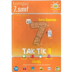 Tonguç 7.Sınıf Sözel Soru Bankası TAK-TİK li