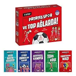 Patatesspor ve Top Ağlarda (5 Kitap+Soru Kitapçığı) - Yusuf Asal - Nesil Çocuk Yayınları