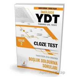 YDT İngilizce Cloze Test Issue 2 - Burak Yaşar - Pelikan Tıp Teknik Yayıncılık