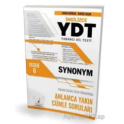 YDT İngilizce Synonym Issue 6 - Kolektif - Pelikan Tıp Teknik Yayıncılık