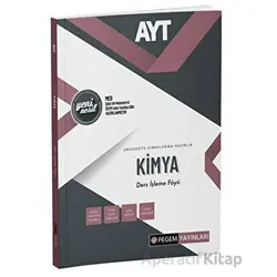 AYT Kimya Ders İşleme Föyü - Kolektif - Pegem Akademi Yayıncılık