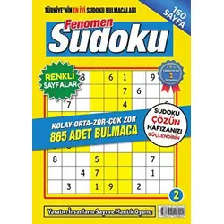 Fenomen Sudoku 2 - Kolektif - Maxi Yayıncılık