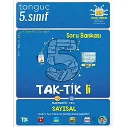 5. Sınıf Sayısal Taktikli Soru Bankası Tonguç Akademi