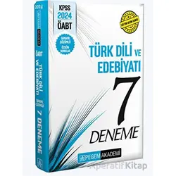 2024 KPSS ÖABT Türkdili ve Edebiyatı Öğretmenliği Tamamı Çözümlü 7 Deneme